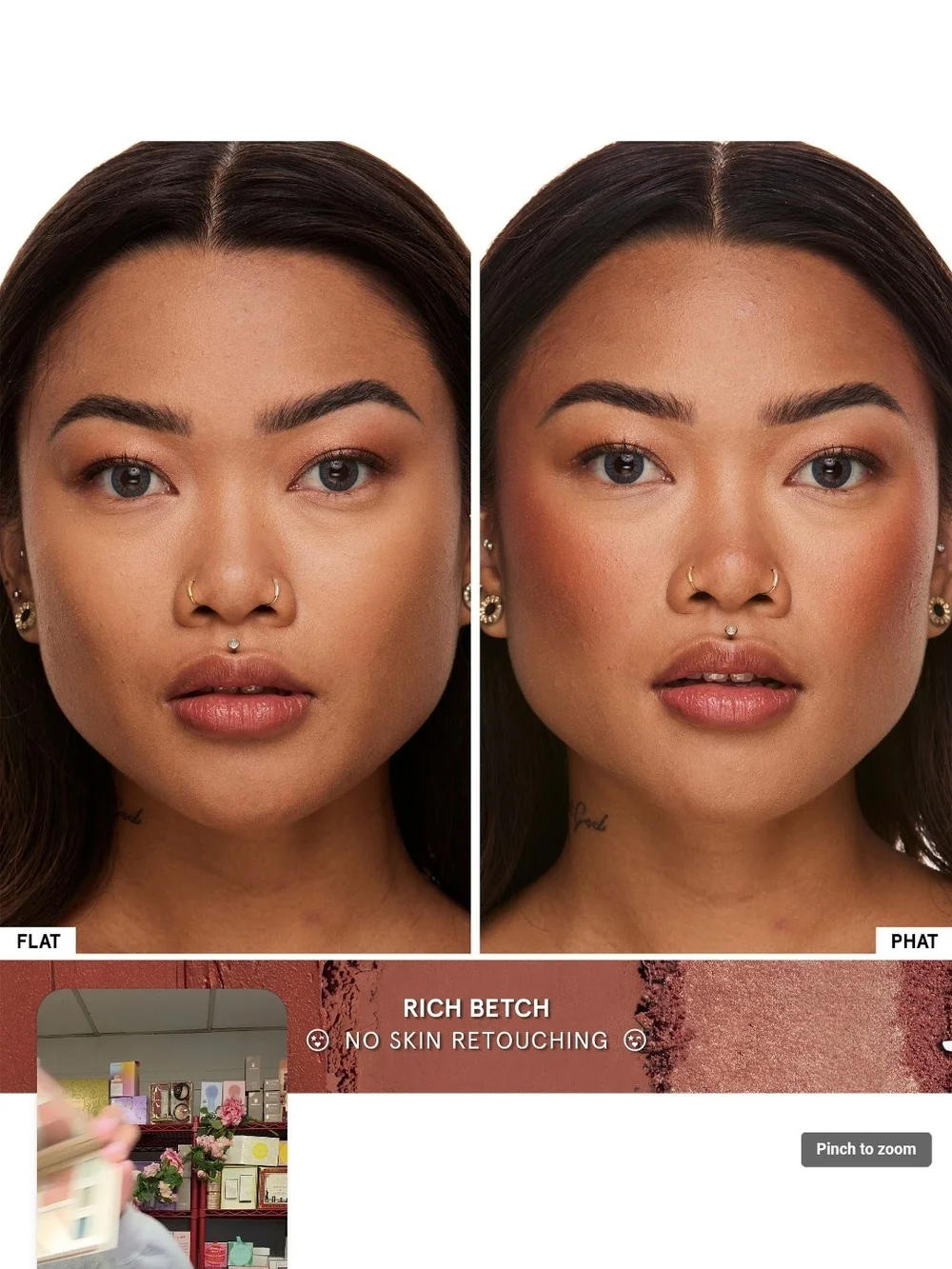 ONE/SIZE by Patrick Starrr Cheek Clapper 3D Blush Trio Palette